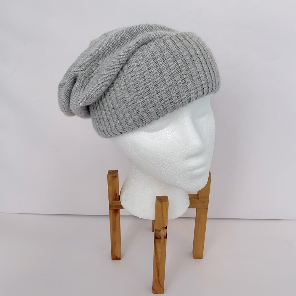 Womens Jaxmonoy Cozy Grey Knit hat